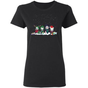 Joker All Series Chibi Christmas Shirt image Joker All Series Chibi Christmas Shirt