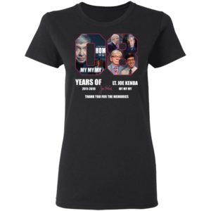 08 Years Of Lt Joe Kenda 2011 2019 Thank You For The Memories Signed Shirt