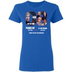 08 Years Of Lt Joe Kenda 2011 2019 Thank You For The Memories Signed Shirt