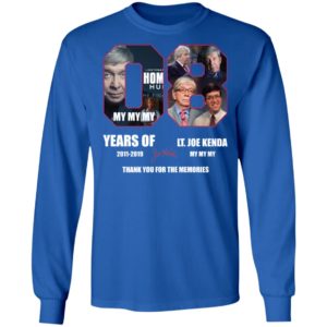 08 Years Of Lt Joe Kenda 2011 2019 Thank You For The Memories Signed Shirt