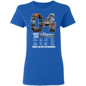 04 Years Of Dc’s Legends Of Tomorrow Thank You For The Memories Signatures Shirt