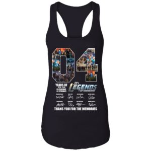04 Years Of Dc’s Legends Of Tomorrow Thank You For The Memories Signatures Shirt
