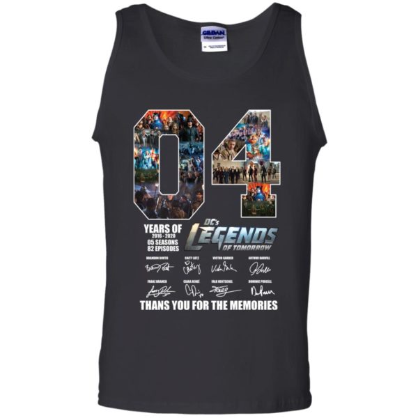 04 Years Of Dc’s Legends Of Tomorrow Thank You For The Memories Signatures Shirt