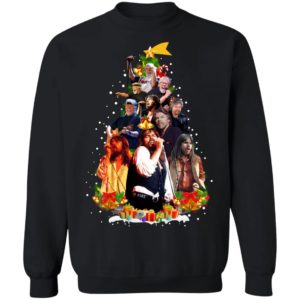 Bob Seger Christmas Tree Sweatshirt image Bob Seger Christmas Tree Sweatshirt