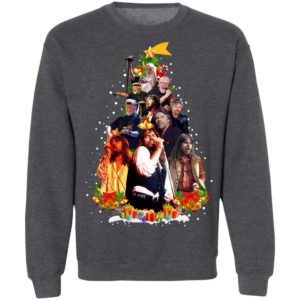 Bob Seger Christmas Tree Sweatshirt image Bob Seger Christmas Tree Sweatshirt