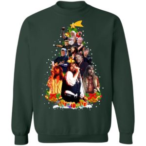 Bob Seger Christmas Tree Sweatshirt image Bob Seger Christmas Tree Sweatshirt