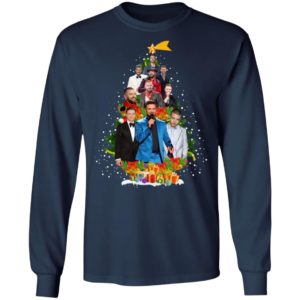 Justin Timberlake Christmas Tree Sweatshirt image Justin Timberlake Christmas Tree Sweatshirt