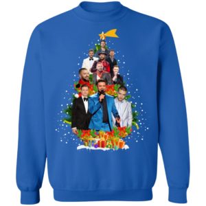 Justin Timberlake Christmas Tree Sweatshirt image Justin Timberlake Christmas Tree Sweatshirt
