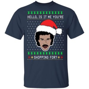 Lionel Richie Hello Ugly Christmas Sweater image Lionel Richie Hello Ugly Christmas Sweater