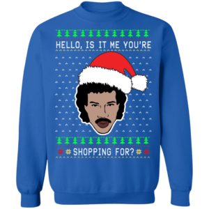 Lionel Richie Hello Ugly Christmas Sweater image Lionel Richie Hello Ugly Christmas Sweater