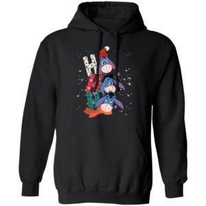 Santa Eeyore Ho Ho Ho Christmas Shirt
