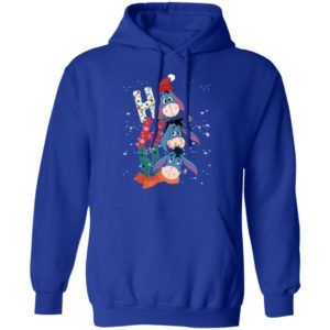 Santa Eeyore Ho Ho Ho Christmas Shirt