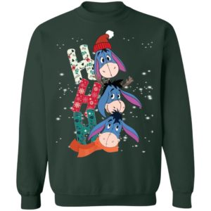 Santa Eeyore Ho Ho Ho Christmas Shirt