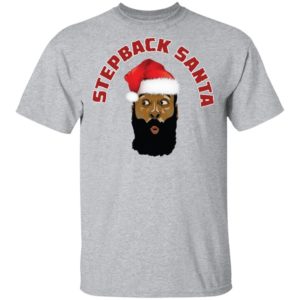 James Harden Stepback Santa Christmas Shirt image James Harden Stepback Santa Christmas Shirt