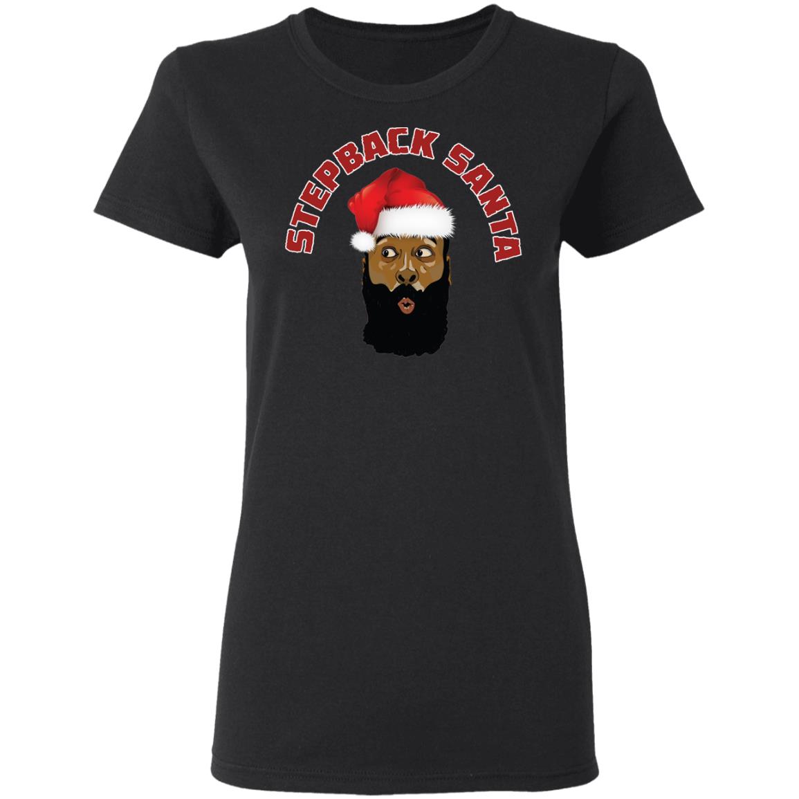 James Harden Stepback Santa Christmas Shirt image James Harden Stepback Santa Christmas Shirt