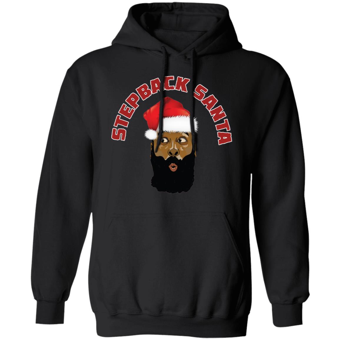 James Harden Stepback Santa Christmas Shirt image James Harden Stepback Santa Christmas Shirt