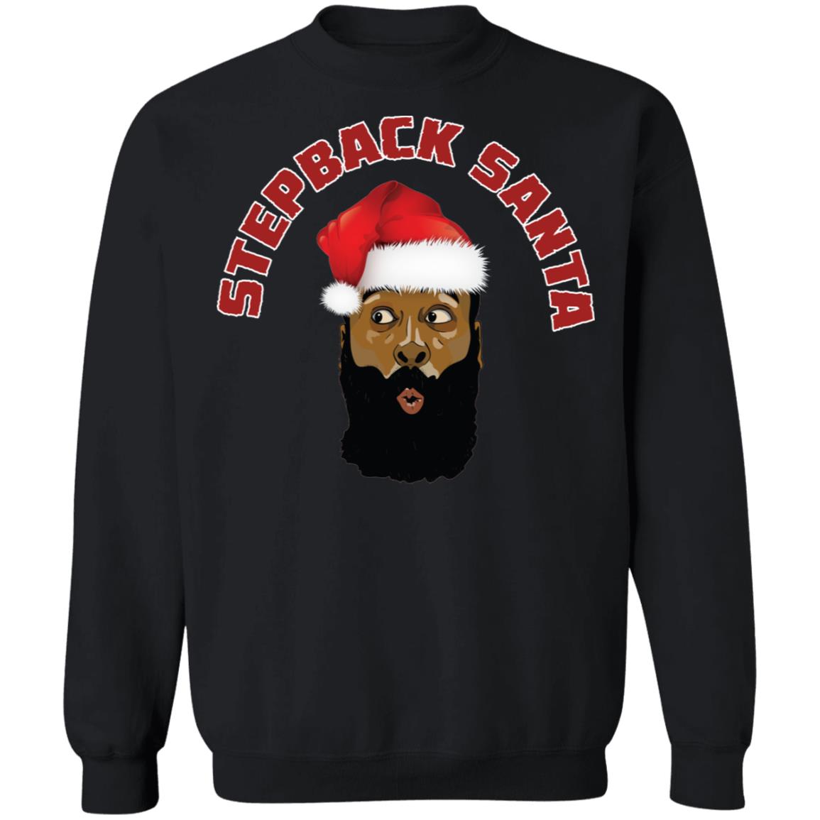 James Harden Stepback Santa Christmas Shirt image James Harden Stepback Santa Christmas Shirt