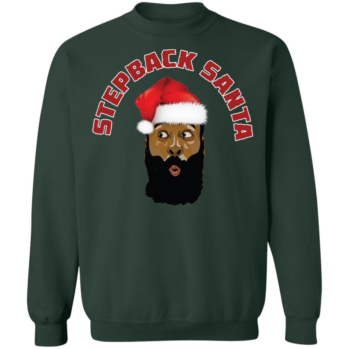 James Harden Stepback Santa Christmas Shirt image James Harden Stepback Santa Christmas Shirt