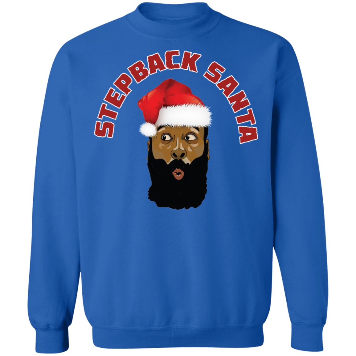 James Harden Stepback Santa Christmas Shirt image James Harden Stepback Santa Christmas Shirt