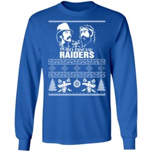 Puro Pinche Raiders Ugly Christmas Sweatshirt