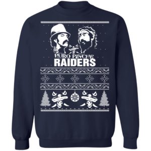 Puro Pinche Raiders Ugly Christmas Sweatshirt