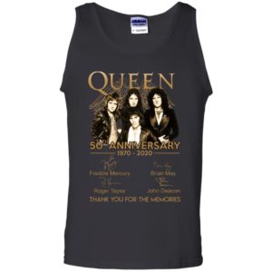 Queen 50th anniversary thank you for memories shirt