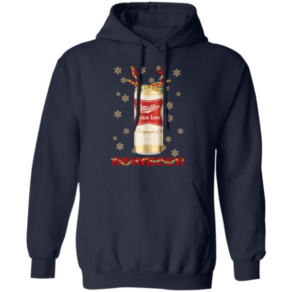 Miller High Life Reinbeer Beer Christmas Sweatshirt