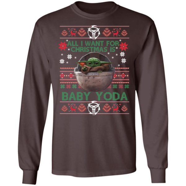 All I want for Christmas is Baby Yoda Shirt