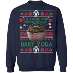 All I want for Christmas is Baby Yoda Shirt