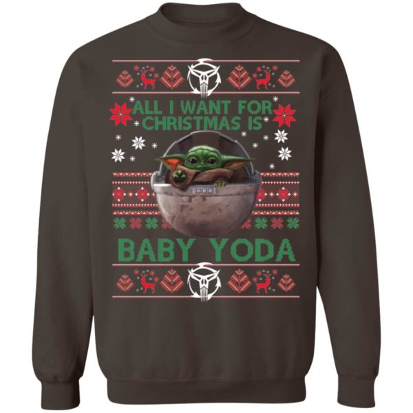 All I want for Christmas is Baby Yoda Shirt