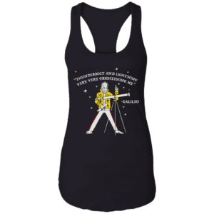 Freddie Mercury Thunderbolt And Lightning Very Very Frightening Galileo Shirt