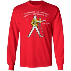 Freddie Mercury Thunderbolt And Lightning Very Very Frightening Galileo Shirt