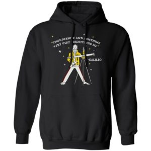 Freddie Mercury Thunderbolt And Lightning Very Very Frightening Galileo Shirt