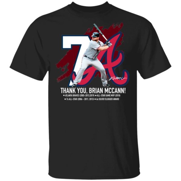 Thank You Brian McCann Alabama Crimson Tide Shirt