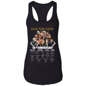 Doctor Who Characters 56th Anniversary 1963 2019 Signature Shirt
