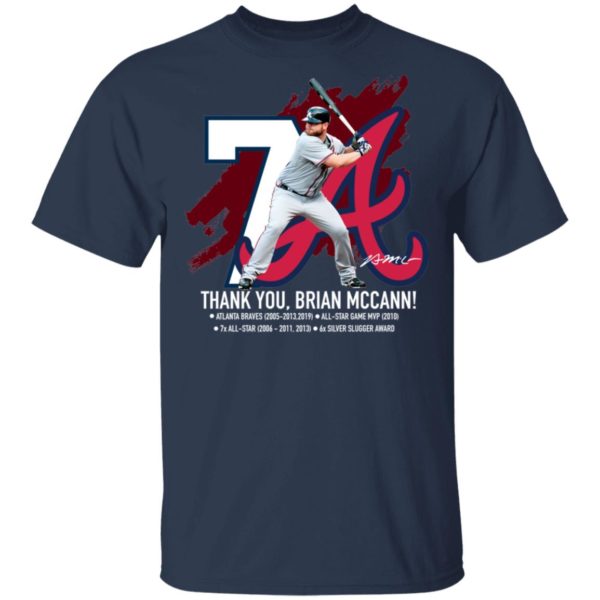 Thank You Brian McCann Alabama Crimson Tide Shirt