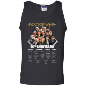 Doctor Who Characters 56th Anniversary 1963 2019 Signature Shirt