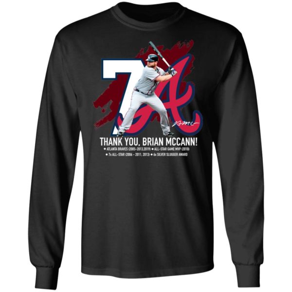 Thank You Brian McCann Alabama Crimson Tide Shirt