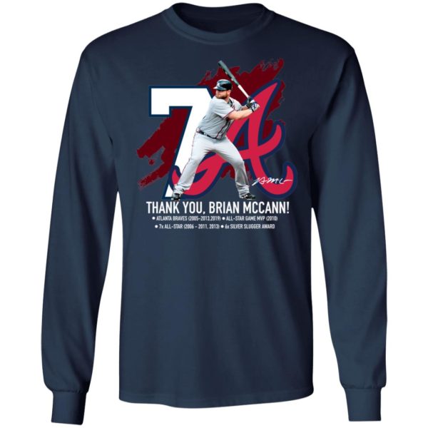 Thank You Brian McCann Alabama Crimson Tide Shirt