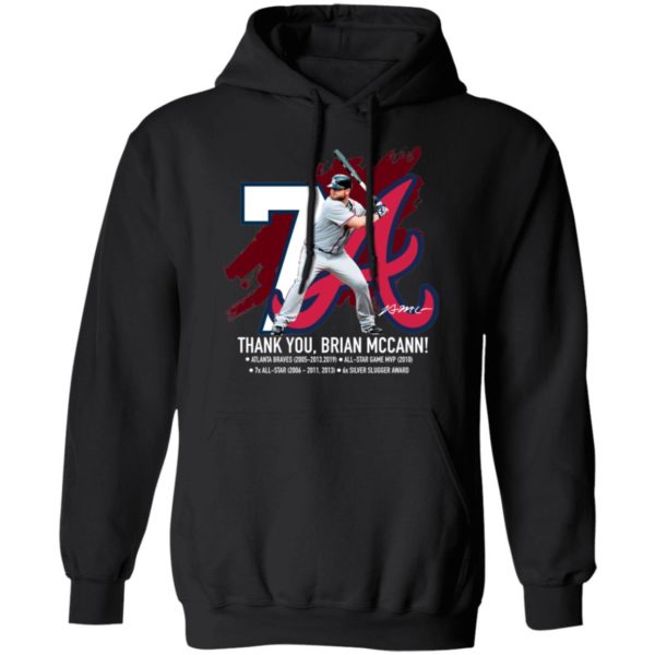 Thank You Brian McCann Alabama Crimson Tide Shirt