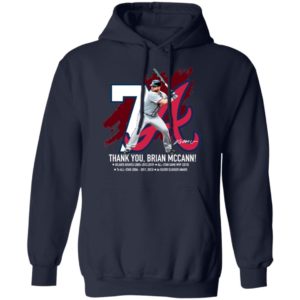 Thank You Brian McCann Alabama Crimson Tide Shirt image Thank You Brian McCann Alabama Crimson Tide Shirt