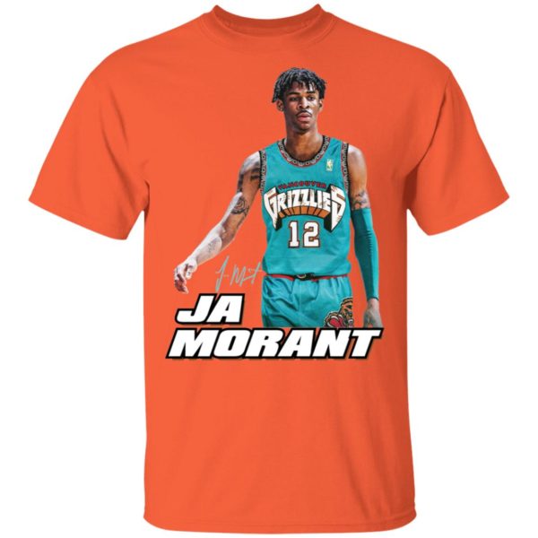 Graphic Style Ja Morant 12 Memphis Grizzlies Basketball Unisex T