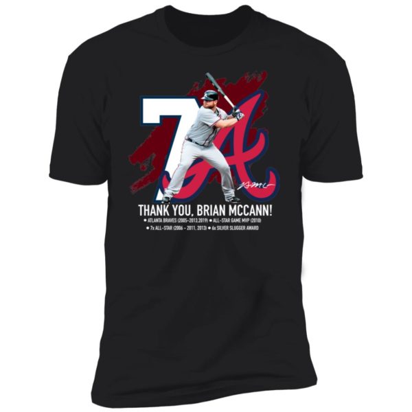 Thank You Brian McCann Alabama Crimson Tide Shirt