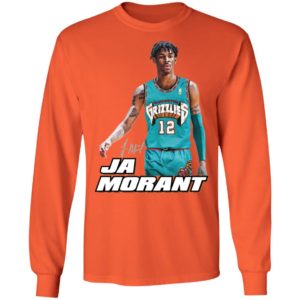 Ja Morant 12 Memphis Grizzlies Basketball Shirt