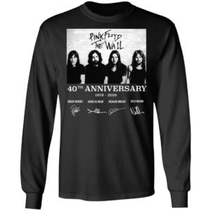 Pink Floyd The Wall 40th Anniversary Signed Shirt
