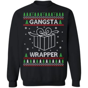 Gangsta Wrapper Christmas Sweatshirt