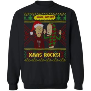 Beavis And Butthead Christmas Sweatshirt