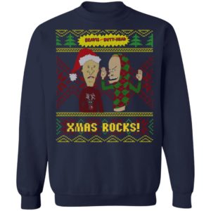 Beavis And Butthead Christmas Sweatshirt