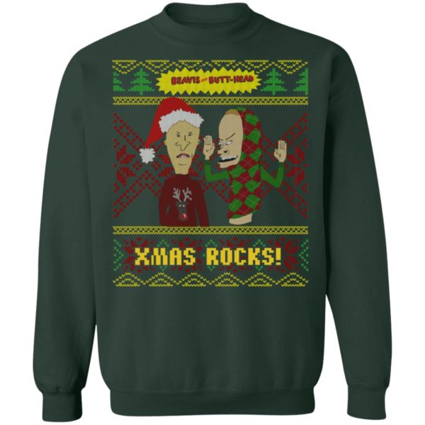 Beavis And Butthead Christmas Sweatshirt