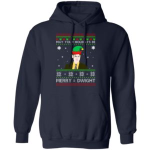 May Your Holidays Be Merry & Dwight Christmas Sweatshirt